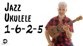 Jazz Ukulele Lesson  I  VI  II  V Chord Progression [upl. by Ameehs326]