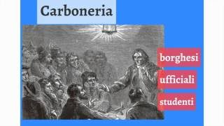 Le società segrete e i moti per lindipendenza nazionale [upl. by Grigson]