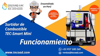 SURTIDOR DE COMBUSTIBLE SMART MINITECOAD [upl. by Anhej]