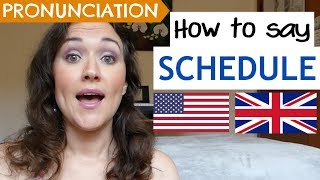 How to Pronounce SCHEDULE US UK amp Australian pronunciation [upl. by Blalock]