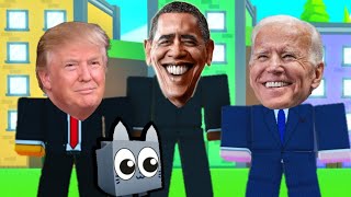 Presidents Play Pet Simulator X [upl. by Nyleda]