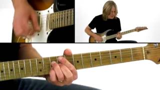 Blues Guitar Lesson  2 Comping  Andy Timmons [upl. by Vilberg]