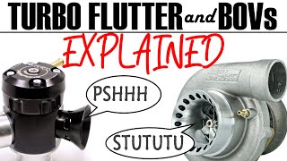 TURBO FLUTTER and BLOW OFF VALVES explained in DETAIL  BOOST SCHOOL 8 [upl. by Llehcar219]