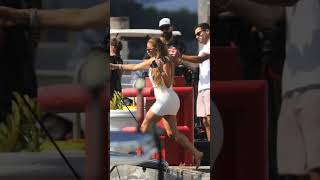 Larsa Pippen Shooting The Real Housewives Of Miami [upl. by Yrogiarc]