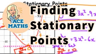 IB Maths  Finding Stationary Points [upl. by Langille]