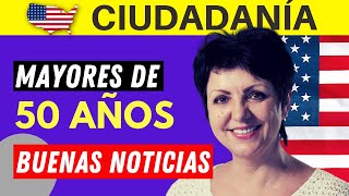 2025  Examen de ciudadanía americana INFORMACIÓN IMPORTANTE para personas de 50 años o más [upl. by Guthrey]