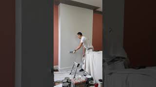 How to Wallpaper a chimney breast [upl. by Casaleggio]