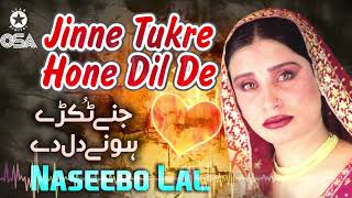 Jinne Tukre Hone Dil De  Naseebo Lal Her Best  Superhit Song  official HD video  OSA Worldwide [upl. by Klarika252]