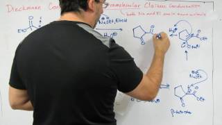 Dieckmann Cyclization  Intramolecular Claisen Condensation in Organic Chemistry [upl. by Katherina]