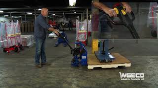 Wesco Advantage Pro Power Fully Electric Pallet Truck [upl. by Errised]