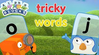 Tricky Words  Learn to Read Sight Words  officialalphablocks ​ [upl. by Winna]