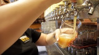 How to properly pour the perfect pint of beer [upl. by Sadick41]