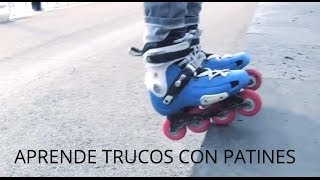 Patinaje en línea tutorial como Saltar y Clavar Ruedas Stall [upl. by Sivrep]