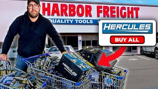 I Bought Every Hercules Tool at Harbor Freight [upl. by Anyale]