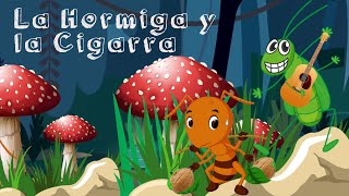 CUENTOS INFANTILES  CUENTOS CORTOS PARA NIÑOS  LA HORMIGA Y LA CIGARRA  LOOM KIDS 🐜 [upl. by Rolat]