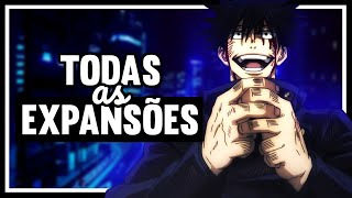 TODAS AS EXPANSÕES DE DOMÍNIO  Jujutsu Kaisen Dublado [upl. by Gill75]