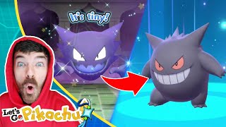 Shiny Gastly Shiny Haunter amp Shiny Gengar Reactions  Pokemon Lets Go Pikachu Shiny Living Dex [upl. by Valonia]