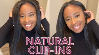 AFFORDABLE CLIPIN HAIR EXTENSIONS FOR BLACK WOMEN [upl. by Atiuqam]