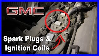 GMC Envoy Vortec 4200 I6 42L Spark Plugs amp Ignition Coils Replacement [upl. by Elletsirhc]