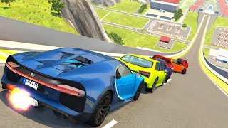 High Speed JumpsCrashes Compilation 56  BeamNG Drive Satisfying Car Crashes [upl. by Pennington422]