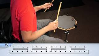 Drumming WarmUp Beginner  Drum Lesson [upl. by Primaveras]