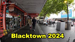 BLACKTOWN IN THE AFTERNOON  Sydney Australia 2024 Walking Tour [upl. by Kruter797]