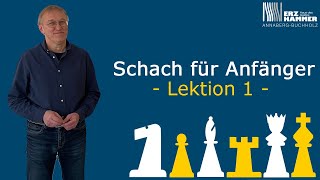 Schach für Anfänger  Lektion 1 [upl. by Valorie]