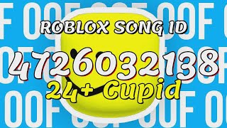 24 Cupid Roblox Song IDsCodes [upl. by Aelber]