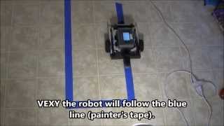 Line Follower VEX IQ Line Following Robot [upl. by Seraphina433]