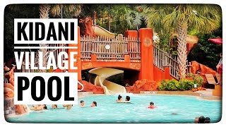 KIDANI VILLAGE POOL amp SPLASH PARK  Animal Kingdom Lodge  Disney World [upl. by Enilegna]