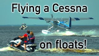 Flying a Cessna 185 on Floats [upl. by Priebe]