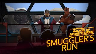 Millennium Falcon  Smugglers Run  Star Wars Galaxy of Adventures [upl. by Einttirb]