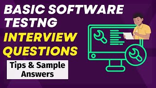 Basic Software Testing Interview Questions and Answers for Freshers [upl. by Adelaide]