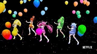 Glitter Force  Season 2 Now Streaming on Netflix  quotYeahquot [upl. by Linoel]