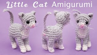 Cat Amigurumi Crochet Tutorial [upl. by Joshuah606]