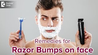 Razor bumps on face after shaving Causes amp Treatment  Dr Rajdeep Mysore [upl. by Neumeyer]