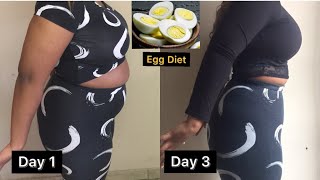 I tried the egg diet for 3 days and this happened  Shocking Results [upl. by Arella]