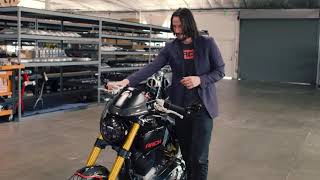 Arch KRGT1 motorcycle by Keanu Reeves [upl. by Korten]