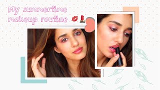 Summertime Pink Glowy Makeup Tutorial [upl. by Roer]