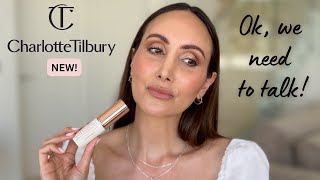 New Charlotte Tilbury UNREAL SKIN Tint Foundation Stick  Flawless Filter Comparison  Natural Light [upl. by Woodman515]