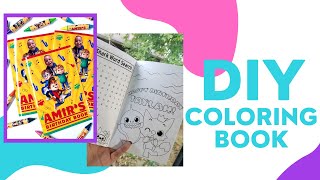 How To Make A Coloring Book At Home [upl. by Lainahtan735]