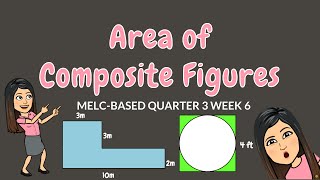 AREA OF COMPOSITE FIGURES  GRADE 6 [upl. by Ellemac]