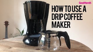 How To Use A Drip Coffee Maker [upl. by Petite]