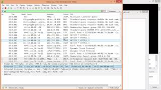 VLAN analysis With Wireshark [upl. by Latrell]