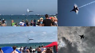 Blue Angels Chicago 2021 Sneak passes All 3 days [upl. by Canfield]