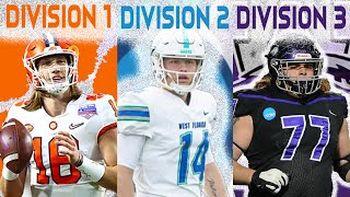 The Difference Between Division 1 Division 2 and Division 3 [upl. by Magnus]