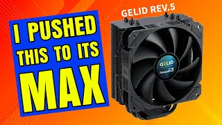 Gelid Rev 5 Tranquillo CPU Cooler  I Maxed it [upl. by Blossom]