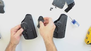 How To Adjust amp Convert Clinger Holsters [upl. by Aldus67]