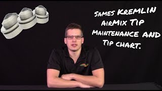 WHAT SAMES KREMLIN TIP DO I NEED How to size a Sames Kremlin Airmix Tip [upl. by Nala758]