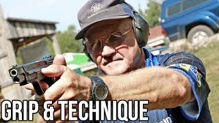 How to shoot a Pistol with world champion shooter Jerry Miculek [upl. by Ari]